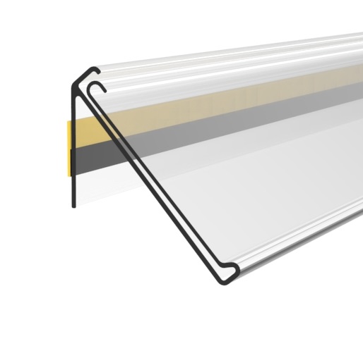PROFIL ADEZIV 55X1000 MM, FIXARE VERTICALA SI INCLINATIE 30 GRADE, CU GRIP