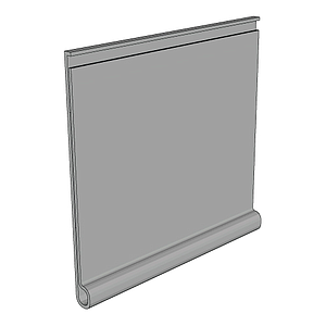 DBR SCANNING RAIL, 24x1000 MM, 9 MM ADHESIVE FOAM LINE, WITHOUT GRIP