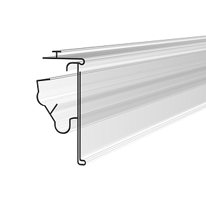 LS PROFILE, 39X1000 MM, MECHANICAL FIXING, SNAP ON RAIL, WITHOUT GRIP