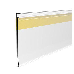 DBR "C" SCANNING RAIL, 39X1000 MM, 9 MM ADHESIVE FOAM LINE, WITH GRIP