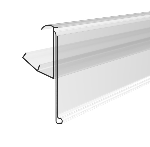 MOEX SCANNING RAIL, 39X1000 MM, WITH INFERIOR MECHANICAL FIXING