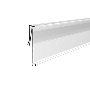 DBR SCANNING RAIL, 26X1000 MM, WITH FASTENING ON THE FRONT SIDE OF THE SHELVES, WITHOUT GRIP