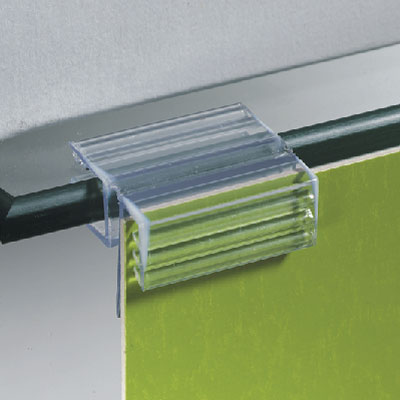SHELF GRIP HINGE, 25 MM LENGTH, FIXING ON 6 MM GLASS SHELVES, FOR 2 MM PRINTS