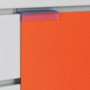 SUPER GRIPPER FOR SLATWALL, 64 MM L, FOR 2,5 MM THICKNESS