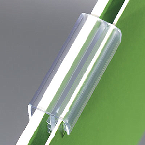 SUPER GRIP SIGN HOLDER, 25X38 MM, FOR DOUBLE INSERTS 2 AND 4 MM PRINTS