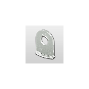 CLEMA PLASTIC PENTRU SUSPENDARE PROFIL LPE 015-421, ORIFICIU D 6,5 MM, 15X20 MM (LXH)