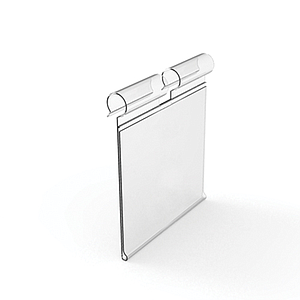 LABEL HOLDER, 26X100 MM, FOR 6 MM HOOKS DIAMETER