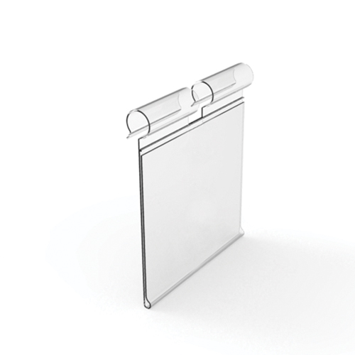 LABEL HOLDER, 30X70 MM, FOR MAX 6 MM HOOKS DIAMETER