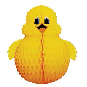 ORNAMENTAL EASTER CHICK, 720 MM HEIGHT