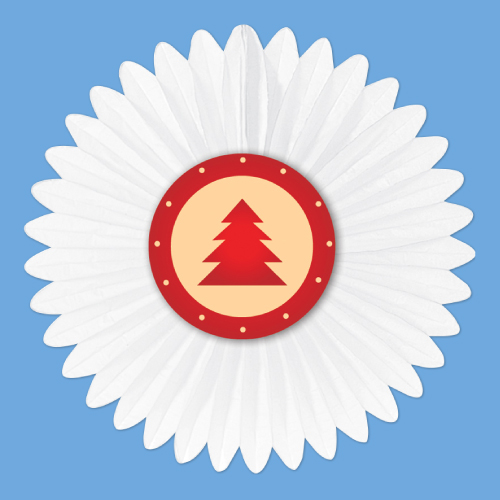 CHRISTMAS ORNAMENT, 680 MM DIAMETER