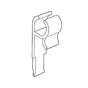CLICK SUSPENSION FASTENER FOR WIRES, FOR 5 MM D