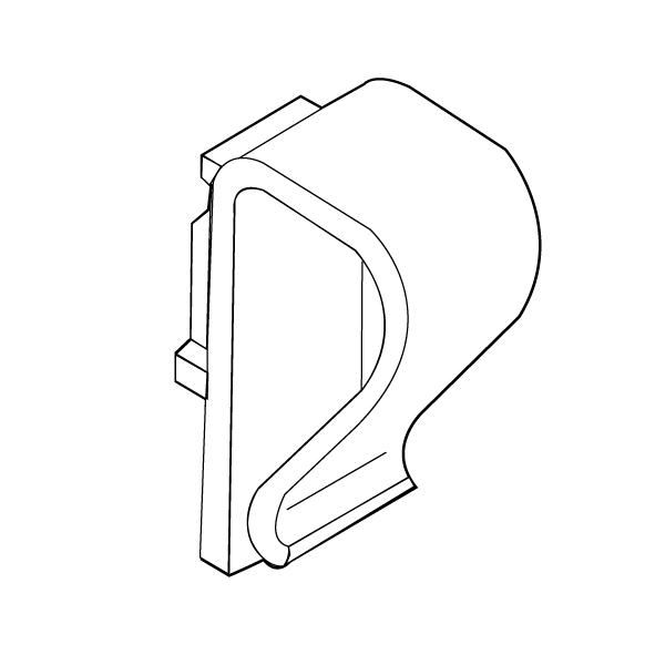 CLICK FASTENER FOR WIRES, 20 MM D