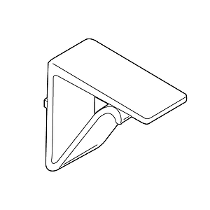 CLICK ACCESSORY FOR LEDGES WITH UP TO 10 MM THICKNESS