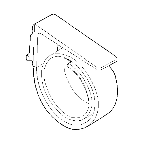 ACCESORIU CLICK CU SPIRALA PENTRU RAFT CU GROSIME 60 MM