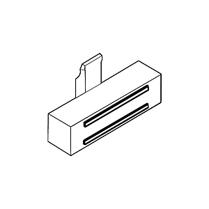 HORIZONTAL MAGNETIC FASTENER, 2,8 KG FORCE