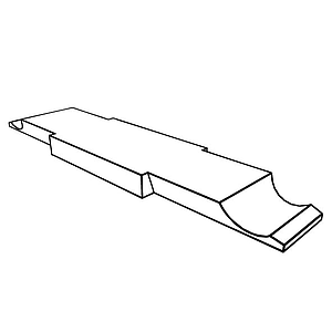 CLICK DOUBLE CONNECTOR, DISPLAY AT 180 DEGREES, FOR 2 PRICE CESSETTES