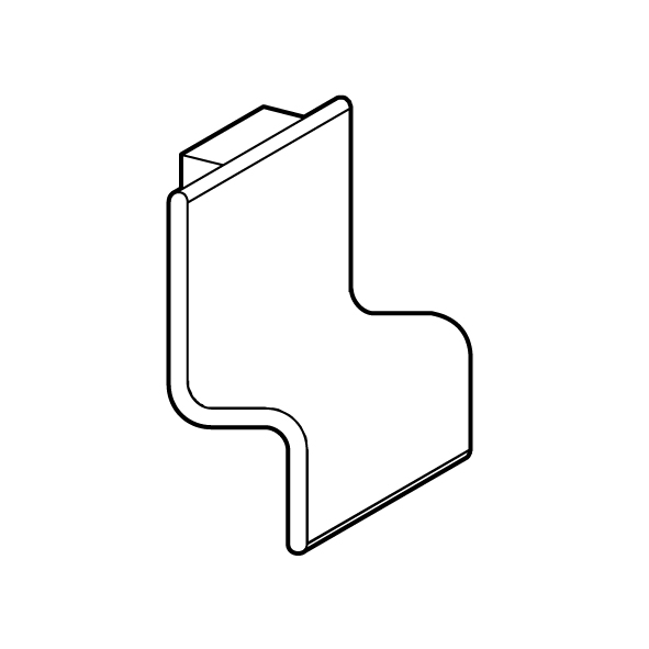 ACCESORIU CLICK CU MONTARE PE PANOURILE TIP SLAT-WALL