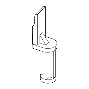 CLICK TUBE ADAPTOR, FITS INTO 10 MM  D TUBES