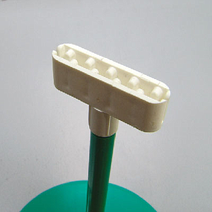 LABEL HOLDER L 30 MM, FOR 0,5 MM THICKNESS, FIXING ON 7 MM D TUBES