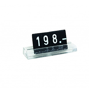 MINI PRICE "FIX" CASSETTE, 6 MM HEIGHT, 35 MM LENGTH