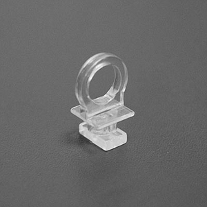 PLASTIC HANGING RING FOR DISPLAYS, SUITABLE WITH ALUMINIUM PROFILES LPM 025-4760 AND LPM 028-4760