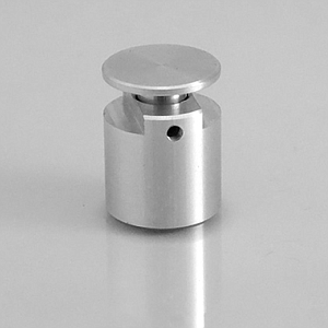 ALUMINIUM ACCESSORY, 20X20 MM (DXH)WITH DOUBLE MOUNTING, FOR 3-7 MM MATERIAL THICKNESS