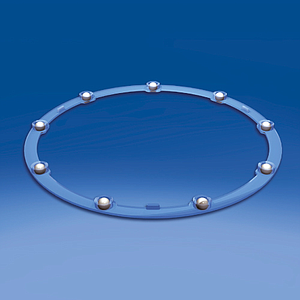 PLASTIC BEARING, D 194,4 MM, H 7,92 MM, WITH METAL BALLS
