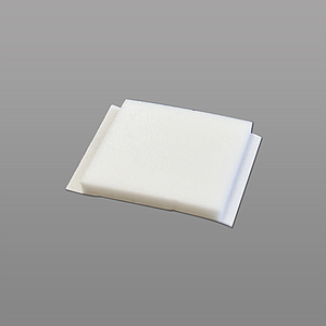 DOUBLE ADHESIVE FOAM DISKS, 25X25X3 MM, 1000 PCS / ROLL