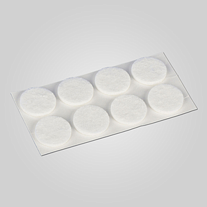 ADHESIVE FOAM DISKS 24X3,5 MM, 8 PCS / SHEET