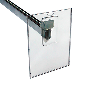 REFLEX LABEL HOLDER, 74X105 MM (A7), WITH MOUNTING ON 20-30 MM DIAMETER ROADS