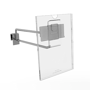 REFLEX LABEL HOLDER, 105X148 MM (A6) WITH MOUNTING OVER PRICE TICKET ON THE HOOK