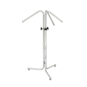 EXPO STAND WITH THREE ARMS INCLINED TO 135 DEGREES, ADJUSTABLE HEIGHT FROM 1250 TO 1800 MM