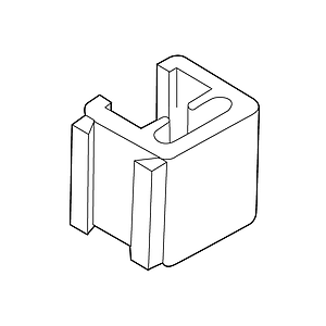 ADAPTOR PARALLEL FOR FRAMES SERIES 100, COMPATIBLE WITH CLICK FASTENERS