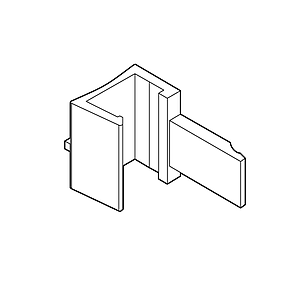 ADAPTOR PARALLEL FOR MAGNETIC FASTENER, FOR FRAMES SERIES 1