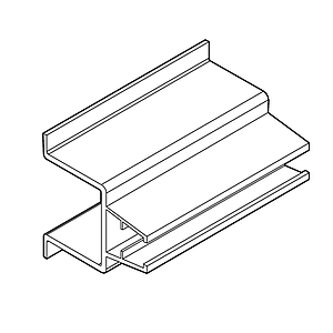 FASTENER 90 DEGREES FOR C-RAIL, FOR FRAMES SERIES 1