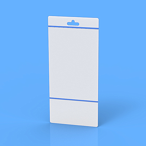POCKET IN SOFT PVC WITH 2 POCKETS: 115X160 MM/115X55 MM, 0,15 MM MATERIAL THICKNESS