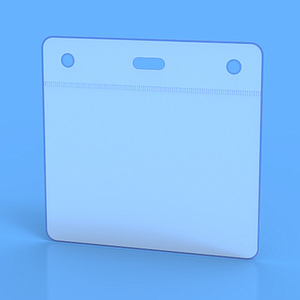 POCKET IN SOFT PVC 105X75 MM (A7), 0,18 MM MATERIAL THICKNESS