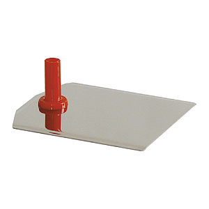 STAINLESS BASE N, 185X160X1.5 MM, FITS WITH 12 MM D TUBES