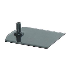 METAL BASE SK, 185X160X1,5 MM, FOR 12 MM D TUBES