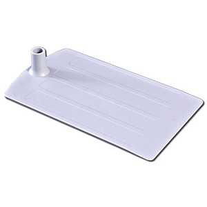 PLASTIC BASE K “ECO“, RECTANGULAR 124X210 MM, FOR 12 MM D TUBES