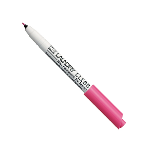 LAUNDRY CLEAR MARKER WITH THE TIP OF 0,7 MM, SEMIPERMANENT, PINK