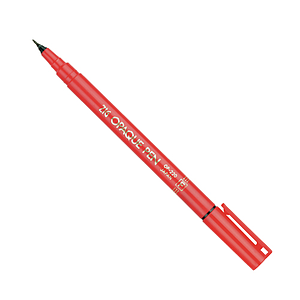 OPAQUE FINE MARKER WITH THE TIP OF 0,7 MM