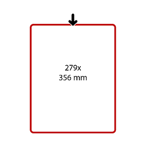 SHOWCARD FRAME SPECIAL SIZE, 279X356 MM, PORTRAIT