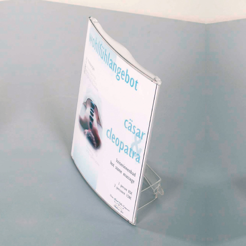 QUICKFIX DISPLAY MADE OF POLYCARBONATE, A6P, WITHOUT SUPPORT