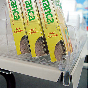 LADDER FOR MERCHANDISING SHELF