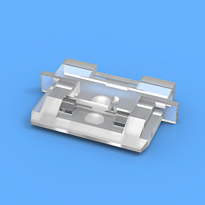 TAILPIECE WITH ANCHORS SNAP-ON FOR PUSHER