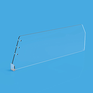 DIVIZOR 120X305 MM (HXL), CU UN PUNCT DE FIXARE, FRONT "T" 20x24 MM