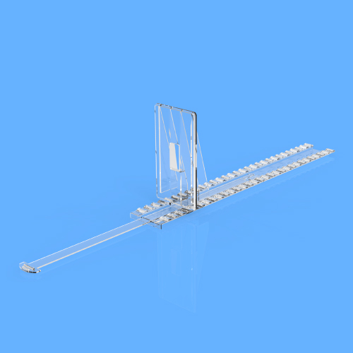 MANUAL PUSHER MADE UP OF 3 PARTS FOR SHELFS WITH 385 MM DEPTH