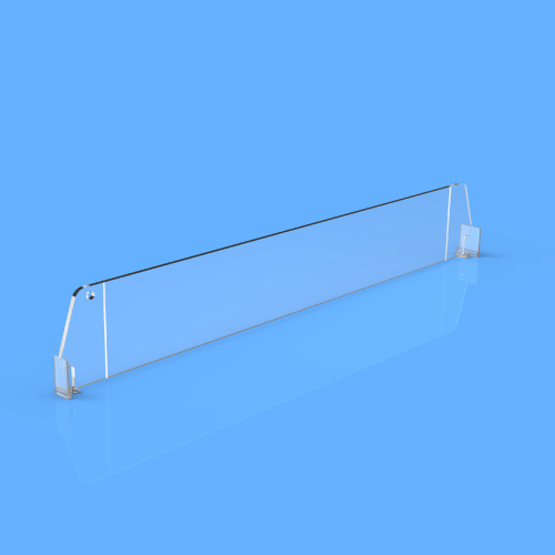 TERMÉKELVÁLASZTÓ PRIMA S 4/60, 60X310 MM, KÉT RÖGZÍTŐPONTTAL, ”T” FRONT 20X24 MM