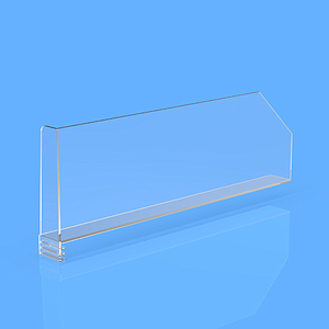 DIVIDER 100X300 MM, WITH "L" FRONT LEFT 27/20X100 MM, WTHOUT FIXING POINTS